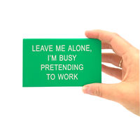 Leave Me Alone Desk Sign additional image
