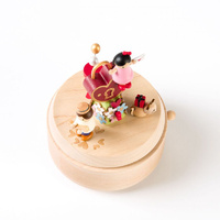 Lovers Lock Wooden Musical Box additional image
