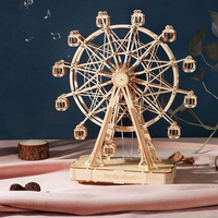 Rolife Music Box Ferris Wheel Wooden Kit additional image