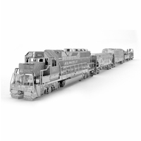 Metal Earth Freight Train With Gift Box additional image