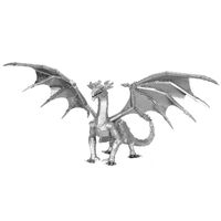 Metal Earth ICONX Steel Dragon Model Kit additional image