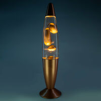 Metallic Magma Motion Lamp Gold additional image