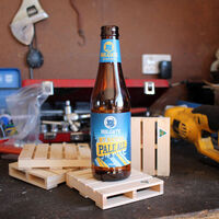Mini Wooden Pallet Coasters 4 Pack additional image