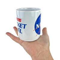 NASA Caution Rocket Fuel Mug additional image
