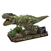 National Geographic Tyrannosaurus Rex 52pc 3D Paper Model Kit additional image