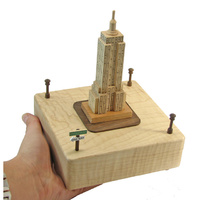 New York Moving Wooden Musical Box additional image