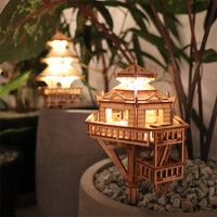 Woodland Outpost DIY Treehouse Model Kit additional image