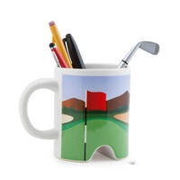 Putter Cup Golf Mug With Pen additional image