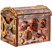Art Pirate's Treasure Chest Puzzle Box additional image