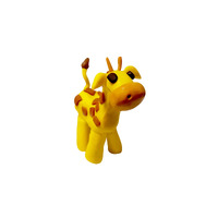 Plasticine Animal Modelling Kit Giraffe additional image