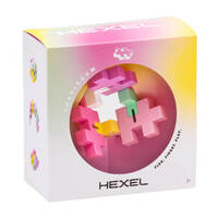 Plus Plus Hexel Fidget Toy Bubblegum additional image