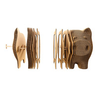 Piggy Money Bank 3D Cardboard Puzzle additional image