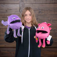 Purple Baby Monster Puppet additional image