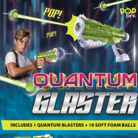 Quantum Blaster with 10 Foam Balls GREEN additional image