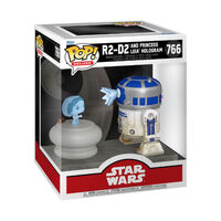 Star Wars R2D2 with Leia Hologram Pop Vinyl Deluxe Figure additional image