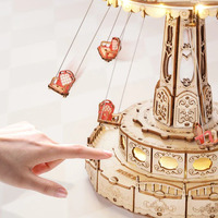 ROKR Amusement Park Swing Ride DIY Music Box Kit additional image