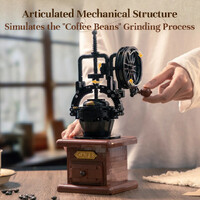 Retro Coffee Grinder Construction Set 446pcs additional image