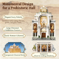 Retro Series Dinosaur Museum Construction Set additional image