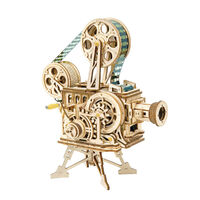 Robotime Mechanical Gears Vitascope Vintage Movie Projector additional image