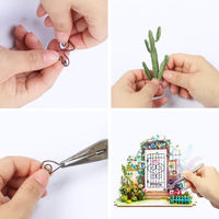 Robotime DIY Miniature House Garden Entrance additional image