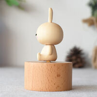 Rabbit Mini Wooden Music Box additional image
