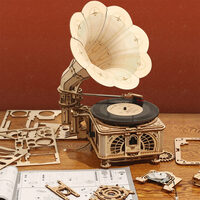 ROKR Mechanical Gear Classical Gramophone additional image