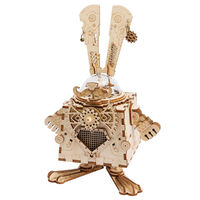 Robotime Steampunk DIY Music Box Bunny additional image