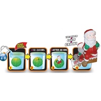 Santa Surprise Christmas Bauble additional image