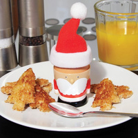 Santa Egg Cup and Toast Cutter additional image