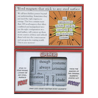 Superhero Magnetic Poetry additional image