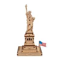 UGears Statue of Liberty Mini Wooden Model Kit additional image