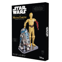 Star Wars Metal Earth R2-D2 and C-3PO Gift Box additional image