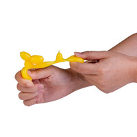 Stretchy Balloon Dog Stress Toy - Yellow additional image