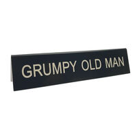 Grumpy Old Man Desk Sign additional image