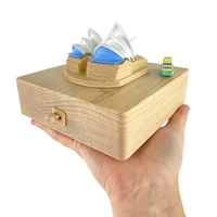 Sydney Opera House Moving Wooden Musical Box additional image