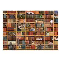 The Cat Library 1000pc Jigsaw Puzzle additional image
