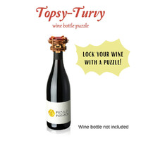 Topsy Turvy Wine Bottle Brainteaser additional image