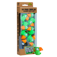 Toucan Tower Stacking Game Green additional image