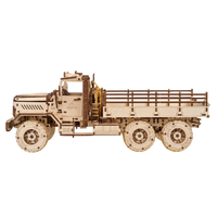 UGears Cargo Truck Mechanical Model Kit additional image