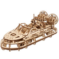 UGears Rescue Hovercraft Wooden Model Kit additional image