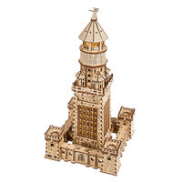 UGears Lighthouse of Alexandria Wooden Model Kit additional image