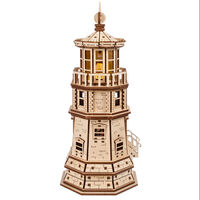 UGears Split Rock Lighthouse Wooden Model Kit additional image