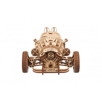 UGears Three Wheeler UGR-S Wooden Model Kit additional image