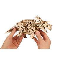 UGears Triceratops Wooden Model Kit additional image
