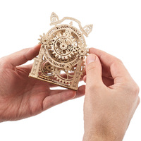 UGears Vintage Alarm Clock Mechanical Model Kit additional image