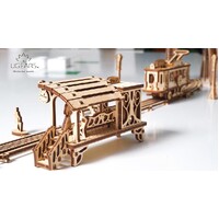 UGears Tram Line Wooden Model Kit additional image