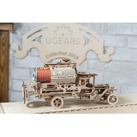 UGears Truck with Tanker Wooden Model Kit additional image