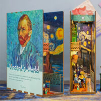 Vincents World 3D Wooden Puzzle DIY Book Nook Kit additional image
