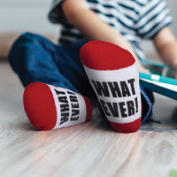 Whatever Funny Feet Toddler Socks additional image