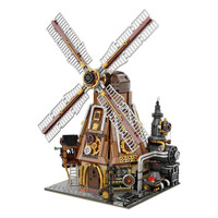 Steampunk Series Windmill Workshop Model Kit 2400pcs additional image